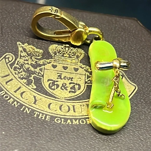 Juicy Couture Beach Rare Retired Sandal Charm - Picture 10 of 15